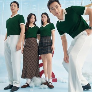 Đồng phục áo thun có cổ